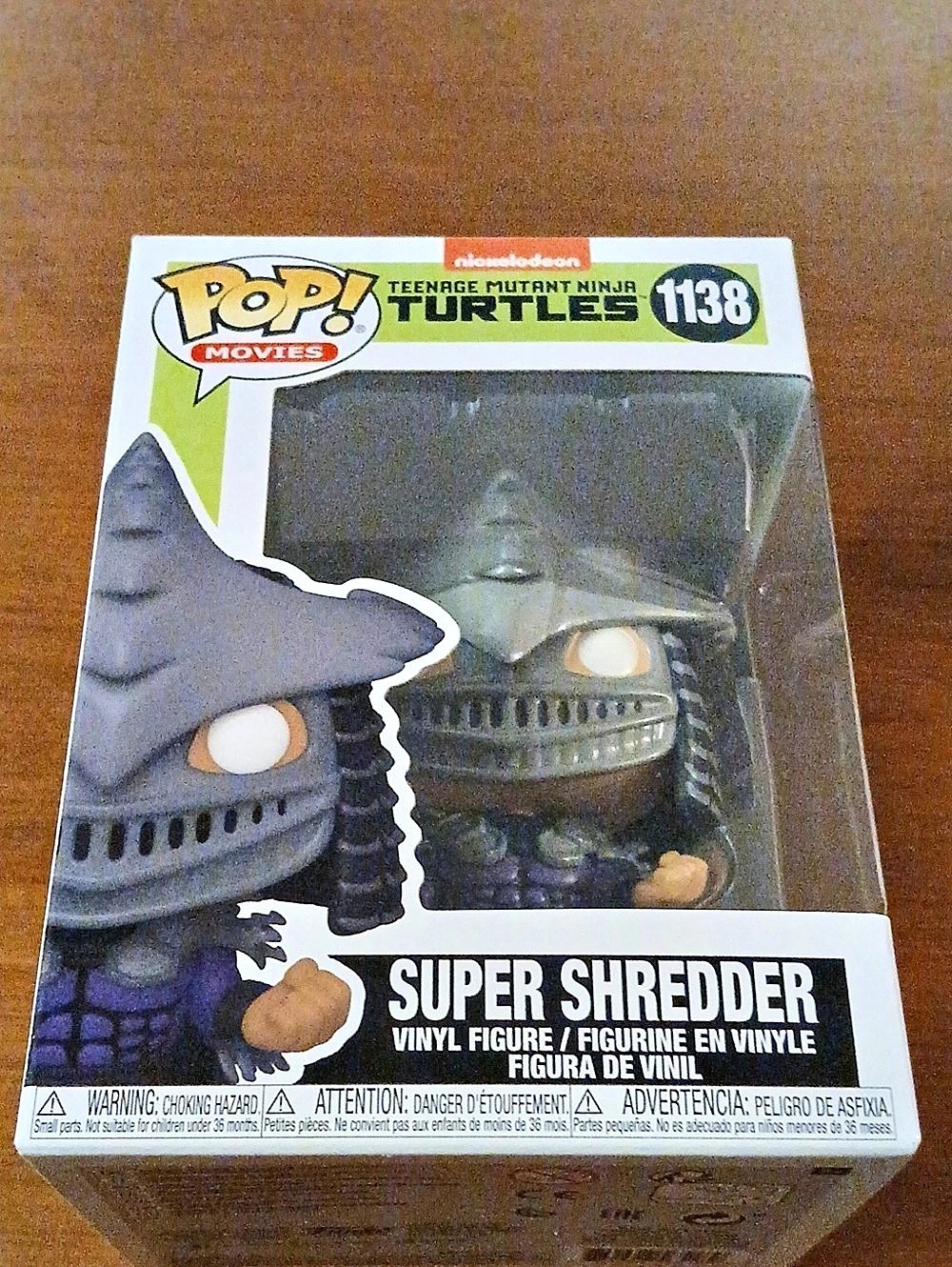 Funko Pop! Movies: Teenage Mutant Ninja Turtles - Super Shredder #1138 New